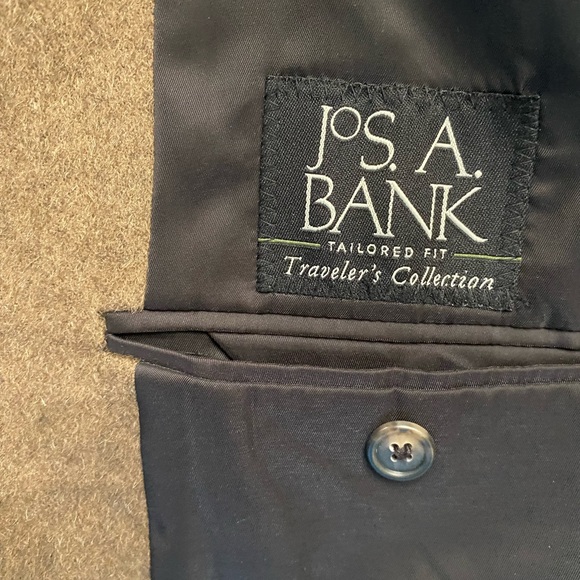 Joseph A Banks 100% Camel Hair Blazer Sport Coat Size 42S NO further reductions - Picture 8 of 9